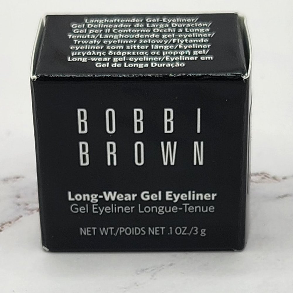Bobbi Brown Long-Wear Gel Eyeliner, Black Ink, Full Size 0.1 oz/ 3 g, New in Box